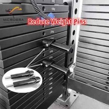 Gym Decrease Reduce Weight Pins Weight Stack Pins Spring Loaded Dropset Gym Pins
