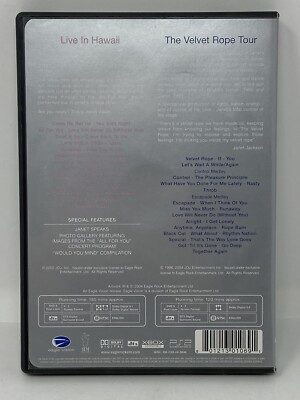 Janet Jackson - Live in Hawaii & The Velvet Rope Tour (DVD) (2