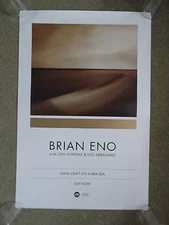 Brian Eno - Small Craft on a Milk Sea - PROMO POSTER