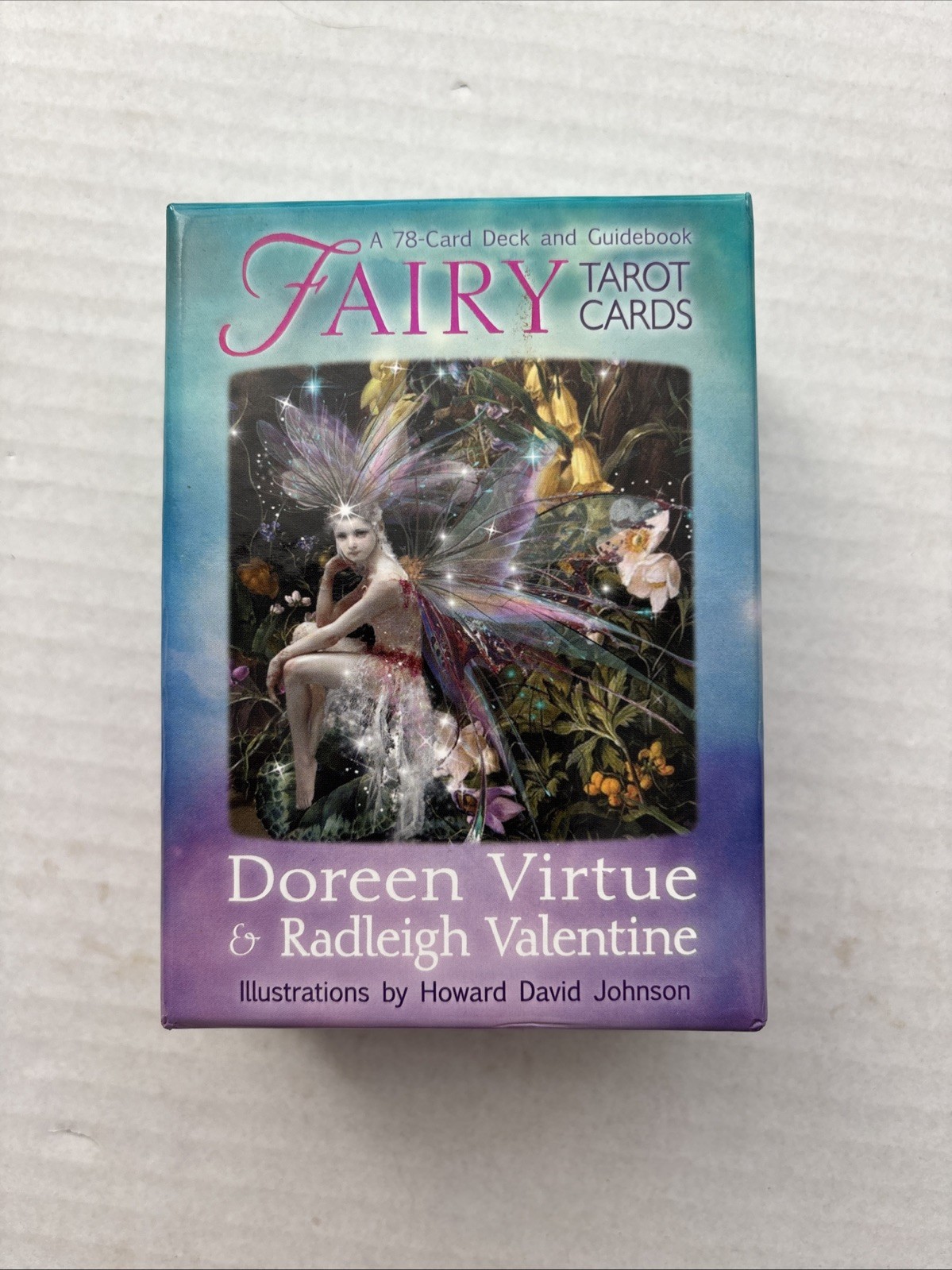 Fairy Tarot Cards & Guide Book-Doreen Virtue Fortune Telling Mystic Spirituality