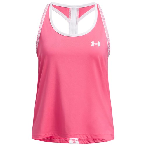 Camiseta sin mangas Under Armour Junior Niñas Knockout Chaleco UA Gimnasio Entrenamiento Niños Sin mangas - Imagen 13 de 14