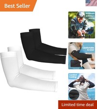 UV Sun Protection Arm Sleeves for Men Women,UPF 50 Cooling Sports Sleeve