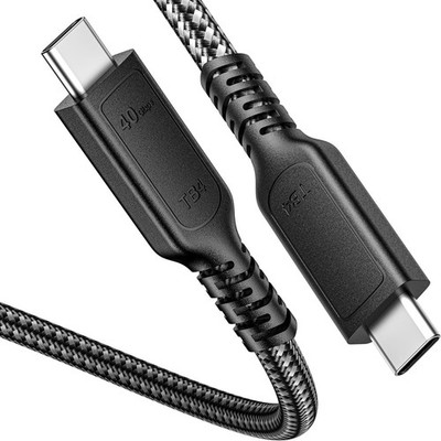 [40Gbps Data Sync] Compatible with Thunderbolt 4 Long Cable Supports 240W Fas...