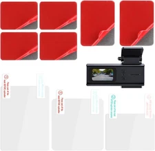 3 Pcs Electrostatic Sticker Mounting Dash Cam 6 Double-Sided Transparent 