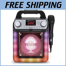 Portable Karaoke System for Adults & Kids - Voice Effects