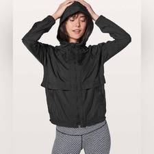 Lululemon Hood Lite JacketBlack First Release Women s Size 8