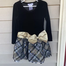 Bonnie Jean Size 5T Christmas Dress