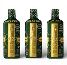 3 Bottles biQ-FEL Liquid Multivitamin Mint Flavor BIQFEL 500ml   