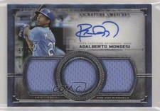2019 Topps Museum Collection 37/99 Adalberto Mondesi #SSTA-AM Auto lt0