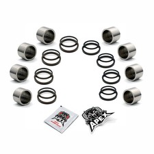 GSXR600 K9 2009 Brake Caliper Pistons Seals Suzuki Front Stainless Upgrade Parts