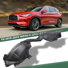 Front Driver Left Side Inner Fender Liner For 2019-2024 INFINITI QX50 638435NA0A