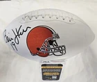 Bernie Kosar Cleveland Browns Signed Football JSA READ
