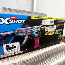 ZURU X-Shot Pro Motorized Piston Pump AEB Foam Dart Blaster MPN 5251