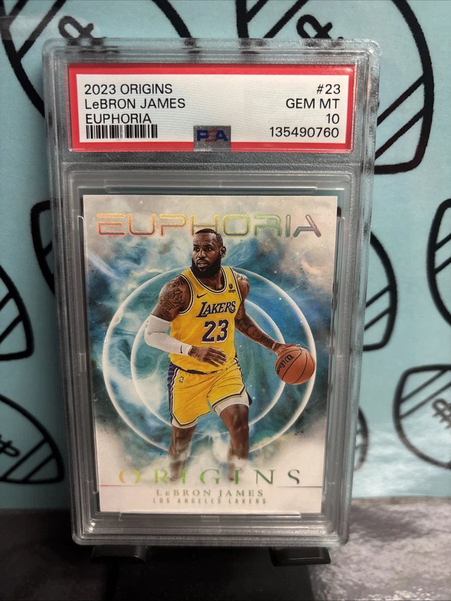 Panini LeBron James 10 Graded Basketball Sports Trading Cards