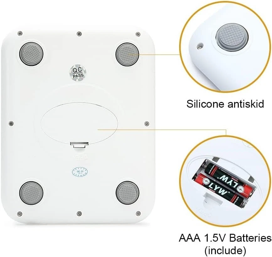 GRIFEMA GA2002 Bilancia da Cucina Smart Digitale con Funzione Tare,5kg/11 lbs Pr - Immagine 3 di 4