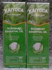 Lot of 2 Kaiyoca Rosemary Essential Oil Hair-Skin -Body Exp. Feb 2026