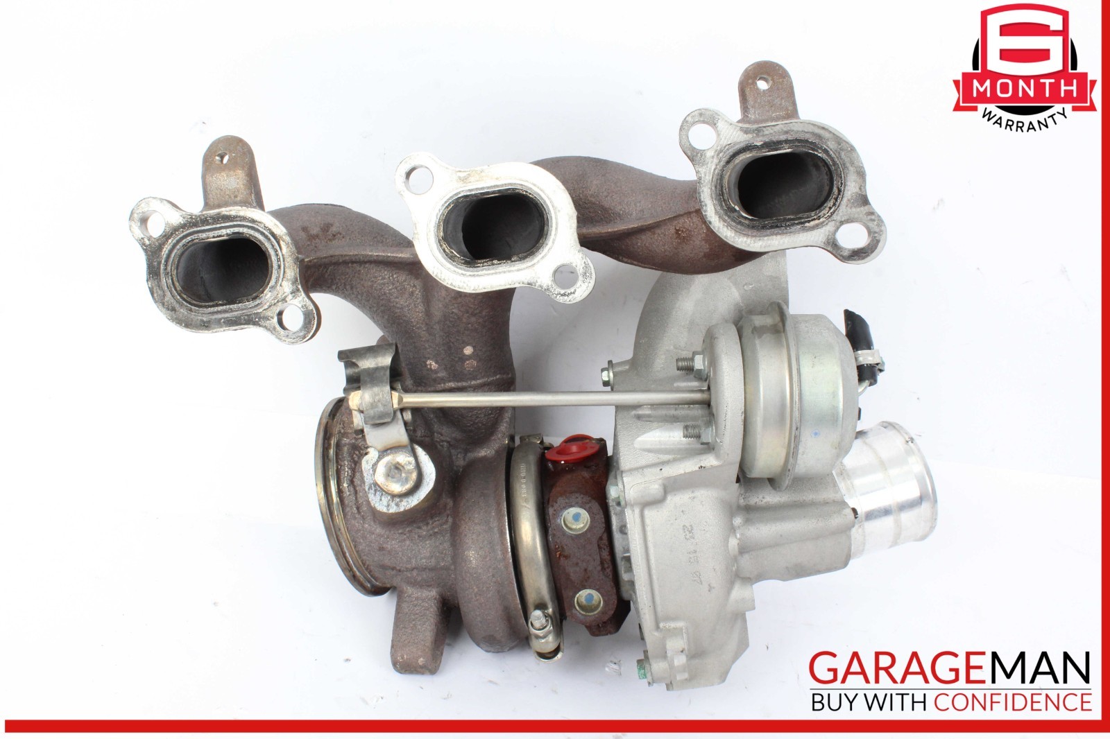 14-24 Maserati Quattroporte S Left Turbocharger Turbo Charger Manifold OEM