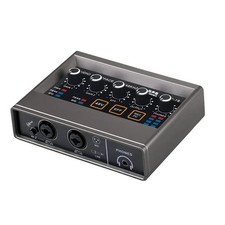 USB Audio Interface for PC with Touch Model, XLR Inputs with Preamps 16 bit/4...