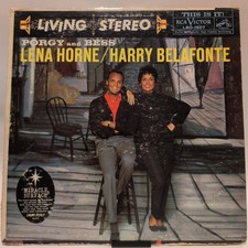 LENA HORNE HARRY BELAFONTE:Porgy and Bess RCA LSO 1507 LP 1959 G+/Poor