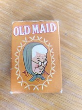 Vintage "Old Maid" Card Game By Tower Press, Made In England No 2060 - 39 Cards