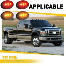 Bed Truck Fender Marker Side Led Lights For Ford F350 F450 F550 Super Duty J