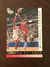 1992-93 Upper Deck - Jerry West Selects Michael Jordan #JW8 NBA Bulls HOF GOAT