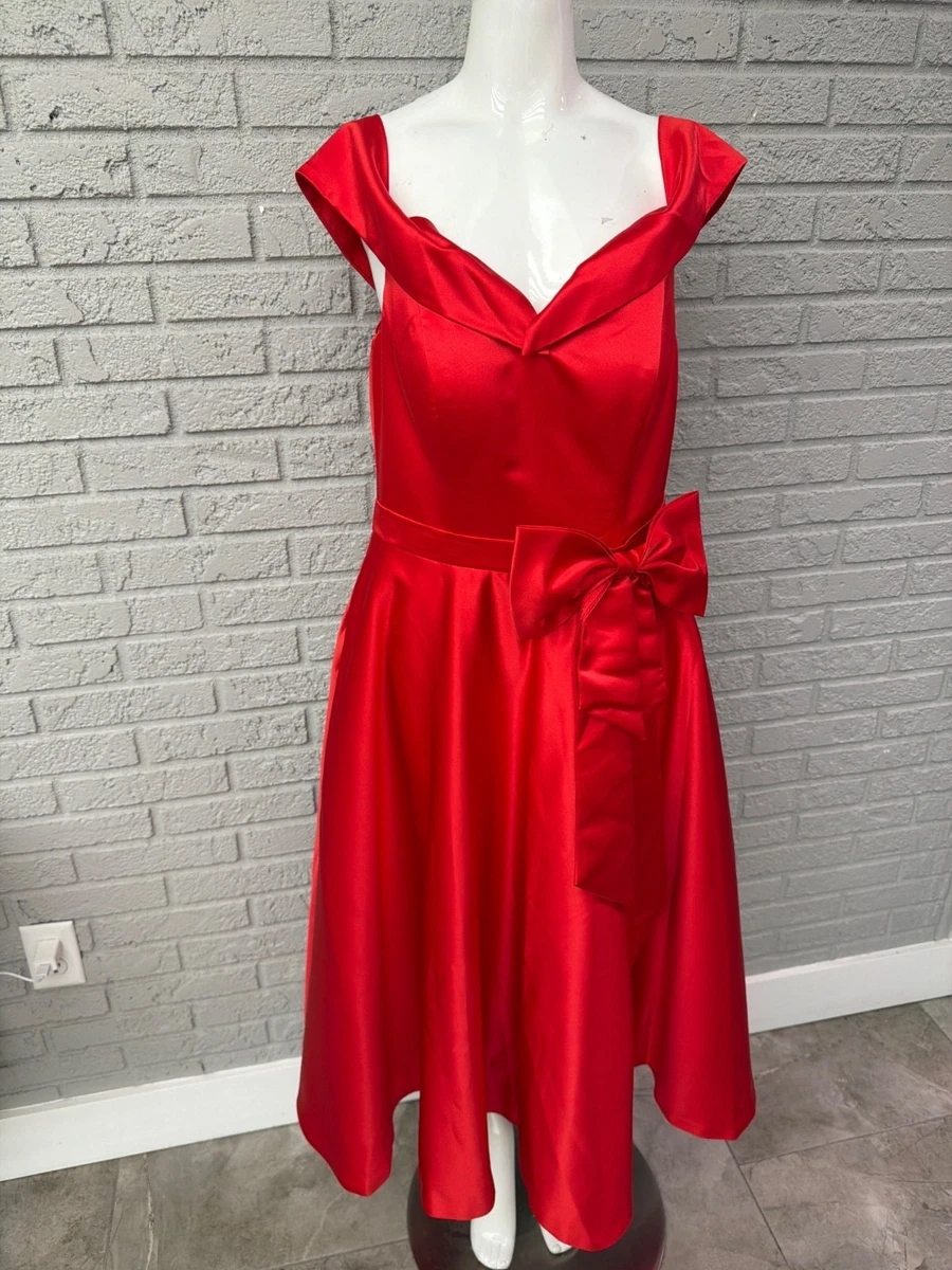 ebay red dress Special Occasion Red Vintage Dresses for Women for sale