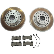 NEW front brake pads & rotors 12185 FOR Bentley Mulsanne 3Y0615301A 3y0698151c
