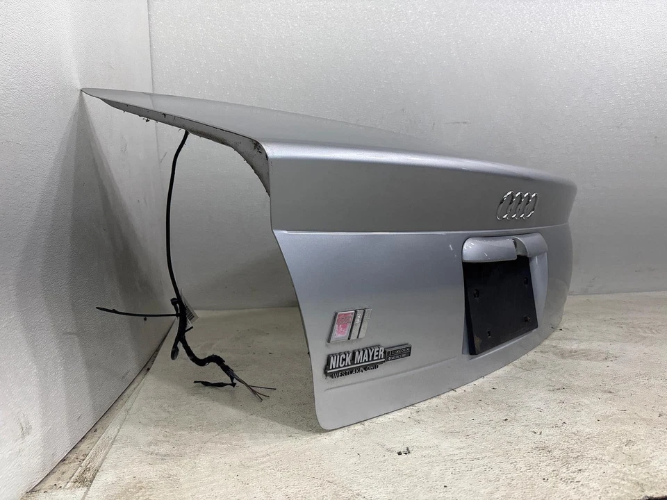 2000-2002 Audi S4/ A4 Rear Trunk Lid Deck Panel Trim Oem - Image 2 of 4