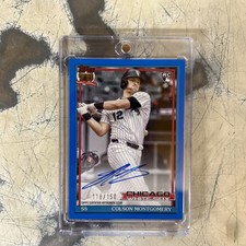 2026 Topps Series 1 Colson Montgomery Rc 1991 On-card Auto Blue 150 White Sox 2026 Topps Series 1 Colson Montgomery Rc 1991 On-card Auto Blue 150 White Sox