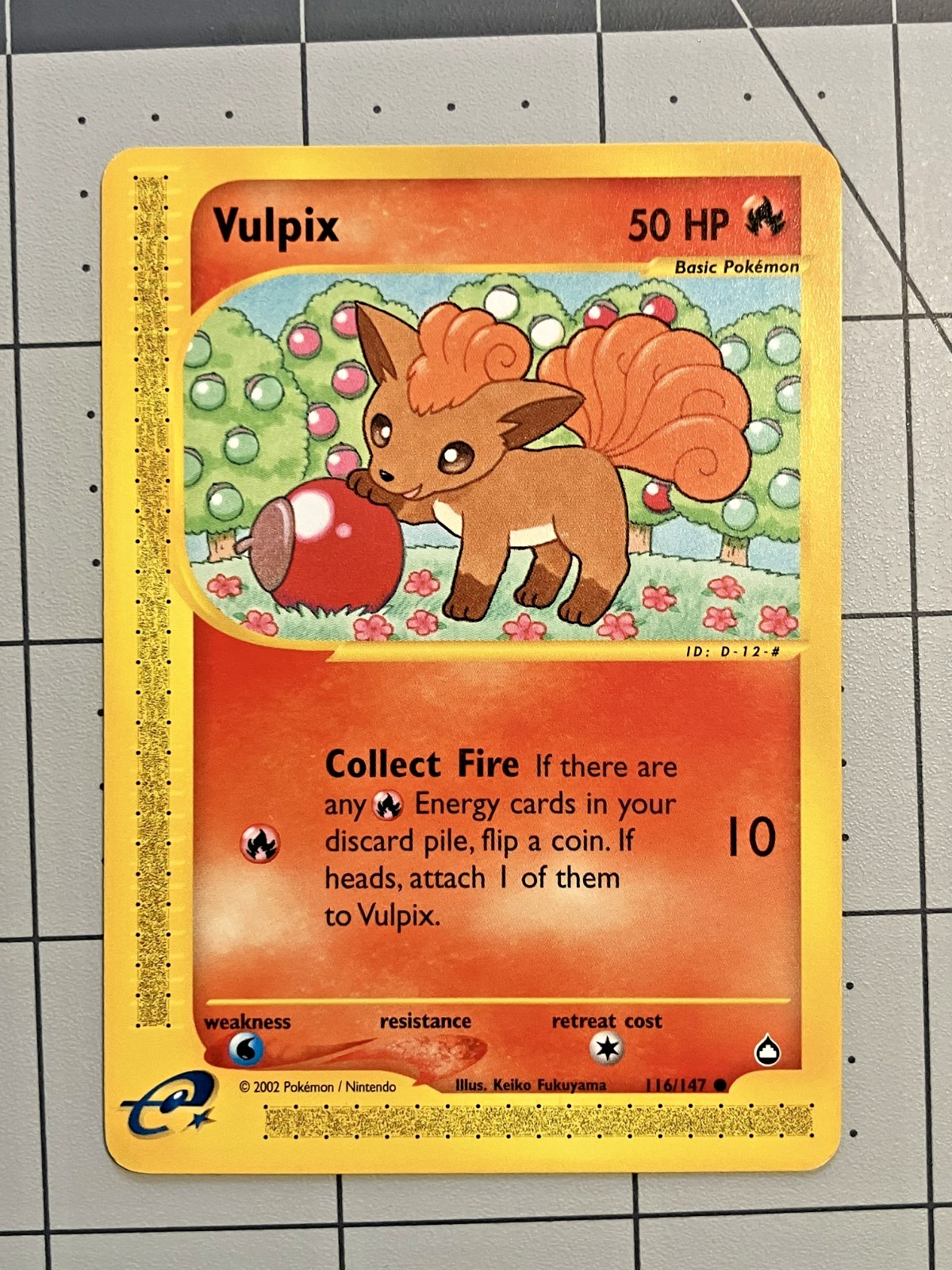Vulpix 116/147 Aquapolis Regular LP