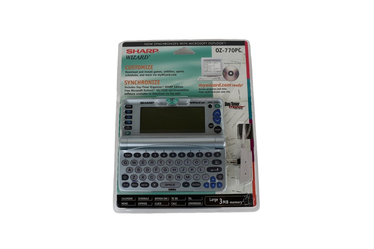 Sharp OZ-770PC Personal Information Organizer for sale online | eBay