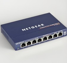 TP-Link TL-SG608 8-Port Gigabit Desktop Switch: Steel Gray, RJ-45, Wi-Fi 6