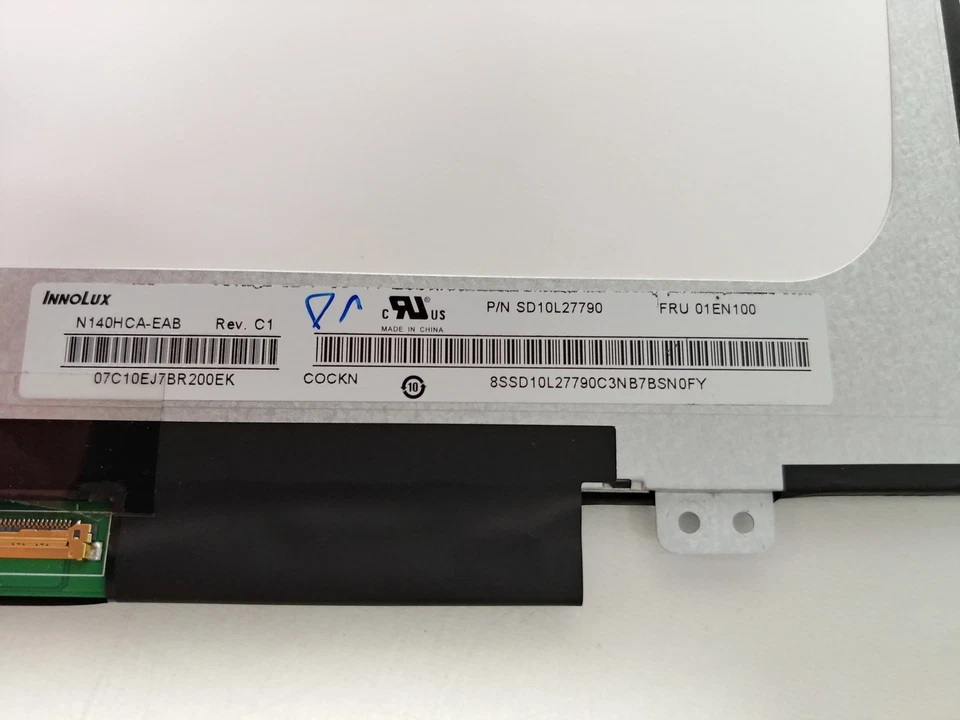 Pantalla mate para portátil Innolux N140HCA-EAB REV.C1 14" 1920 x 1080 Foto 3 de 4