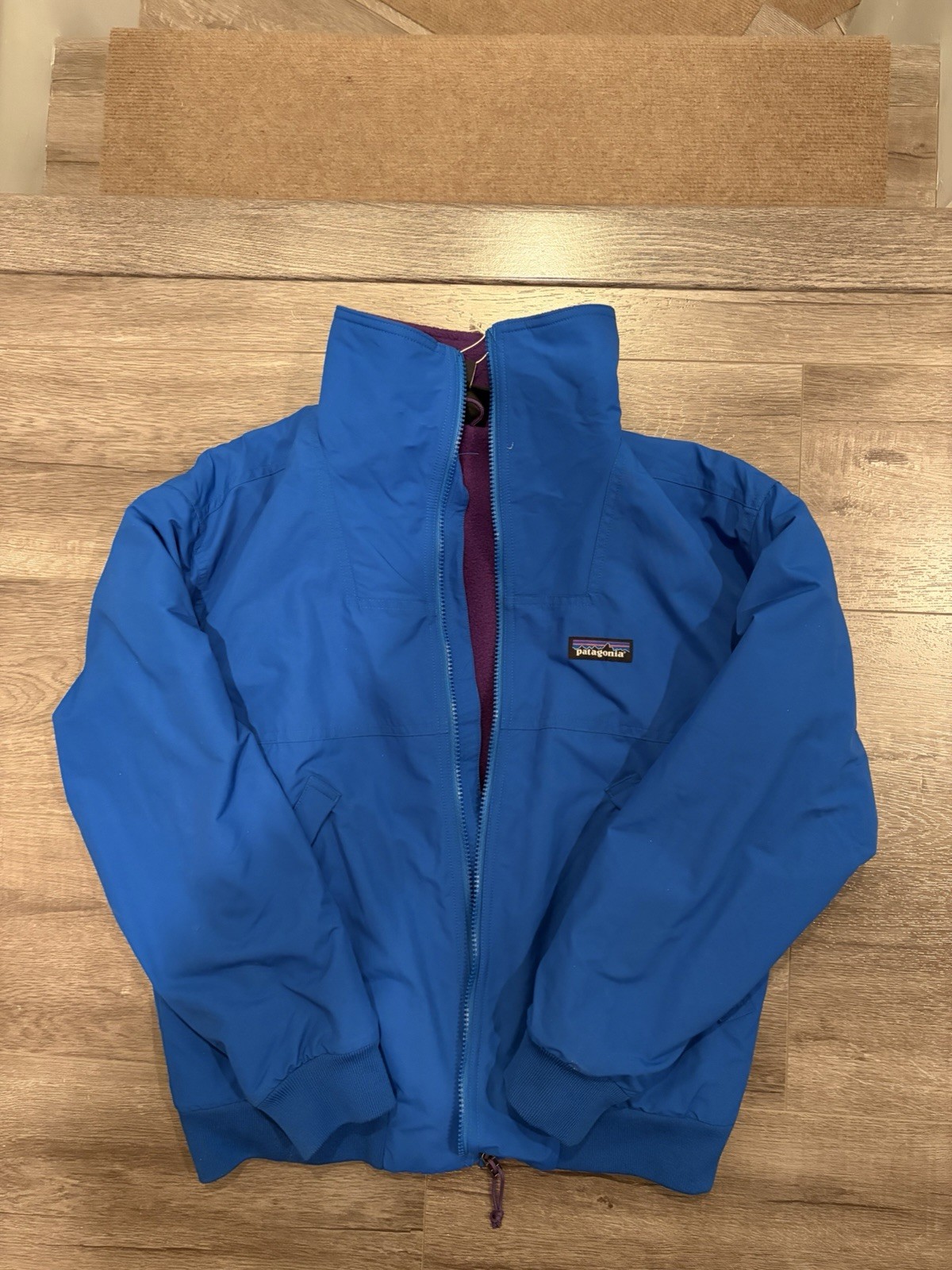 NWT Patagonia Women's Shelled Synchilla  Jacket Aline Blue Size S Style #23020