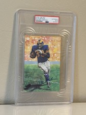 Goal Line Art Ollie Matson PSA Authenic Auto