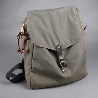 Filson Nylon BACKPACK Style 70255 Green Made in USA Daypack