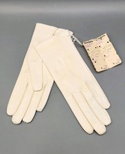 Vtg Gimbles Leather Gloves Made in Italy. Size 7 womens . NOS