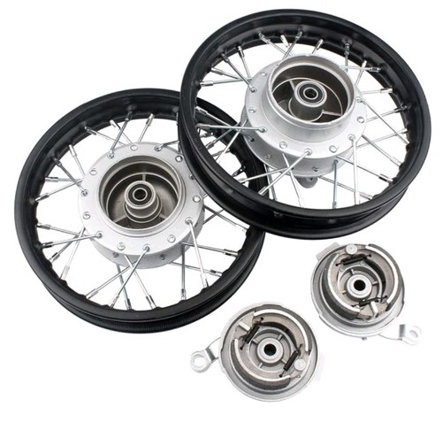Aluminum Wheel Rim SET for CRF50 XR50 Drum Brake Shoes 1.40x10 5 RM01+02 - Picture 9 of 24