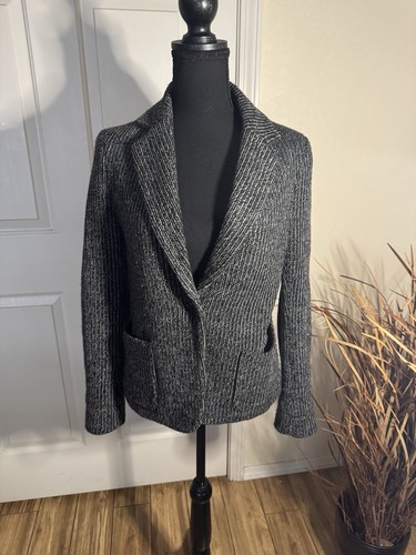 Gerard Darel Paris Brand Women's Charcoal, Gray Jacket