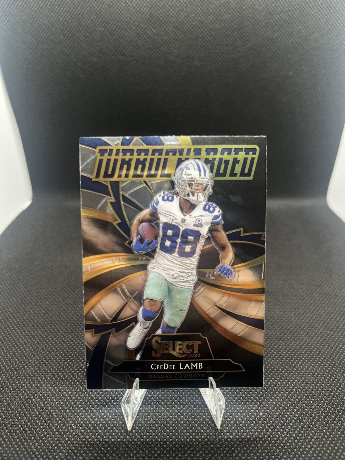 2020 Panini Select #T16 CeeDee Lamb Turbocharged