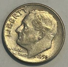 1950 d Roosevelt Dime - 90% Silver +