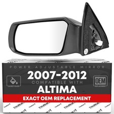 Driver Side Mirror Replacement - Compatible With 2007-2012 Nissan Altima Seda... Driver Side Mirror Replacement - Compatible With 2007-2012 Nissan Altima Seda...