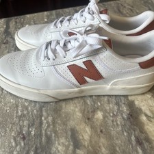 New Balance Numeric "272" Sneakers White/Brown Skate Shoes