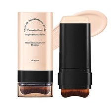 Face Foundation Contour Stick - Long-Wear, Lightweight Brightening Concealer Mak