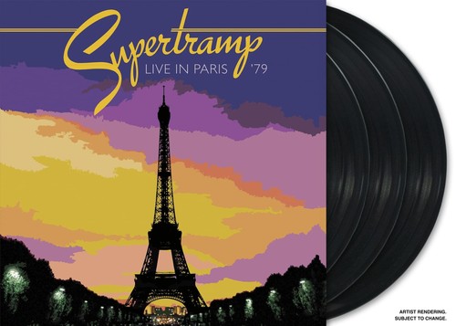 Supertramp Live in Paris '79 (Vinyl) 12" Album Box Set - Picture 2 of 2