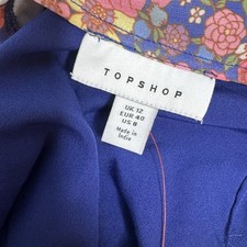 Topshop - Jupe mi-longue en tulle à imprimés placés - Multicolore