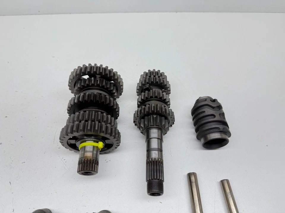 Honda CRF250R 2007 transmisión de motor transmisión engranajes cambio horquillas de tambor OEM Foto 2 de 4