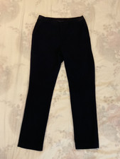 Uniqlo Womens Wool Slim Trousers with Lining  W 28-29 in L 27.5in Navy Worn Once