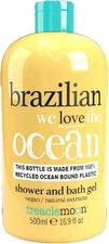 Treaclemoon Sunny Brazilian Love Ocean Shower and Bath Gel 3 x 500ml 7.39 per litre